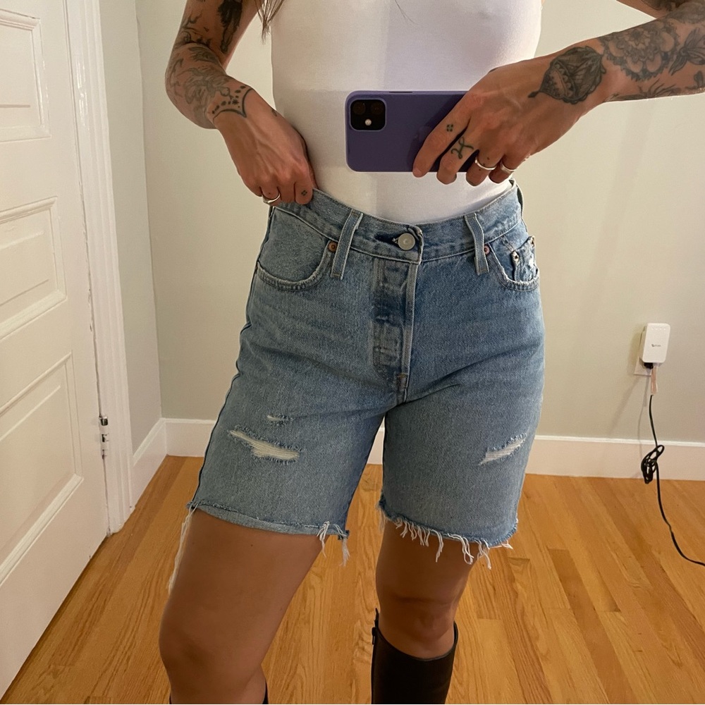 LEVIS 501 DENIM SHORTS